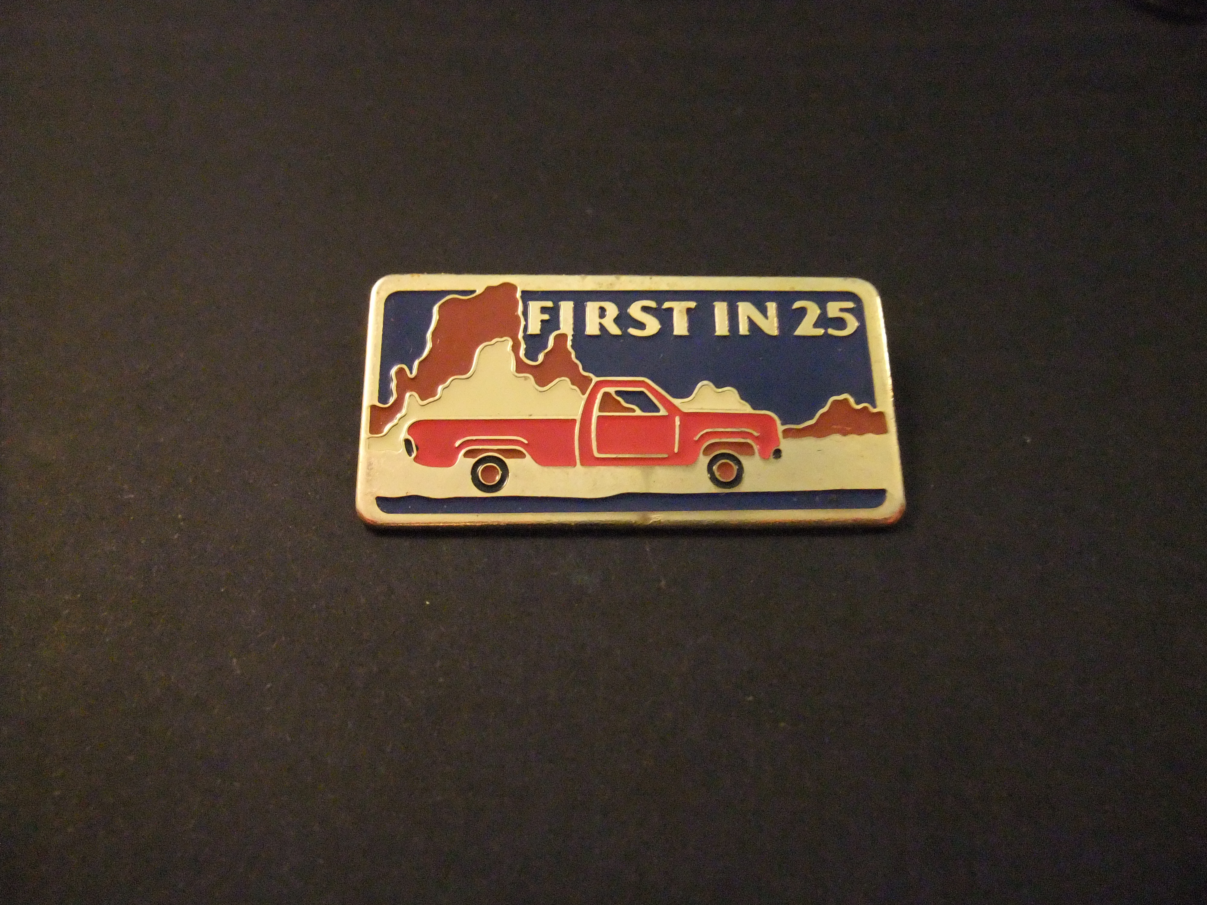 Ford F100 (Long Bed Truck) First in 25, rood